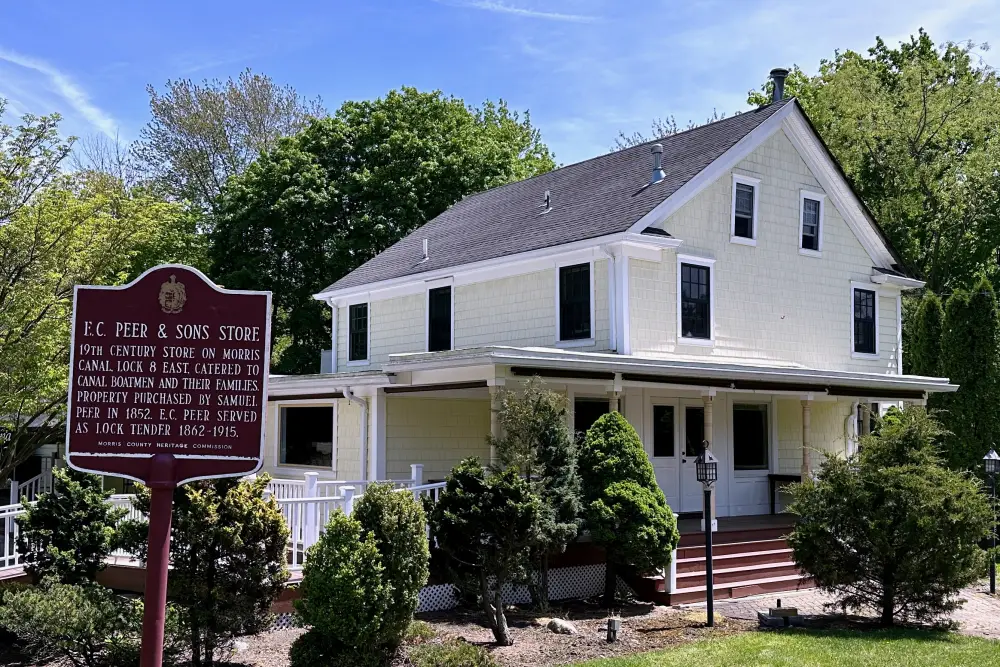 The E. C. Peer House and Store in Denville, NJ